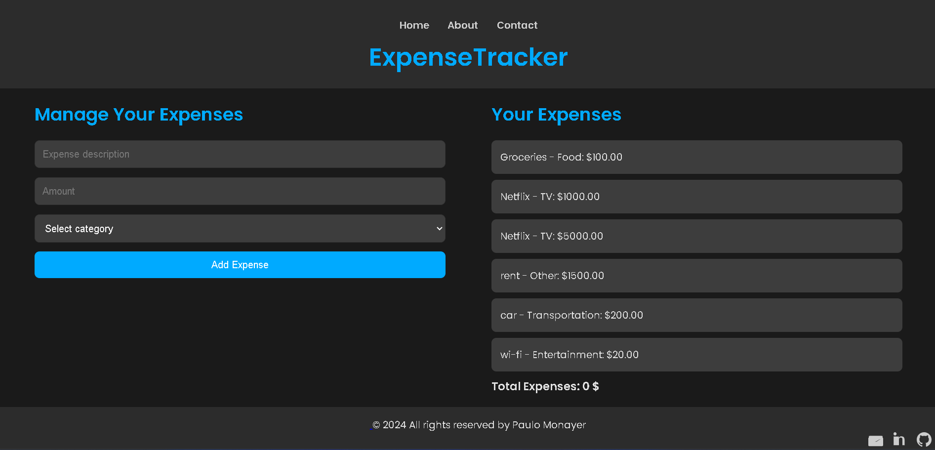 Today I Learned Project Screenshot